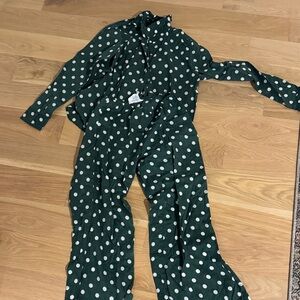 Acacia Polka Dot Pajama Set